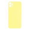 Back Glass Compatible for iPhone 11 (Large Camera Hole) – Yellow