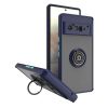 Armor Holder Matte Case with Ring Stand for Google Pixel 6 Pro – Navy Blue