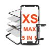 5IN1 With Frame (Front Glass + OCA + Long Touch + OCA Preinstalled) Compatible for iPhone XS Max