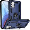 Armor Hybrid Military Case with Ring Kickstand for Moto G Stylus (2021) – Navy Blue