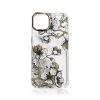 Luxury Clear Plated Leaf Flower Case for iPhone 13 – Blossom Gold