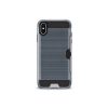 Hybrid Card Slot Anti Shock Case for Apple iPhone X/XS – Navy Blue